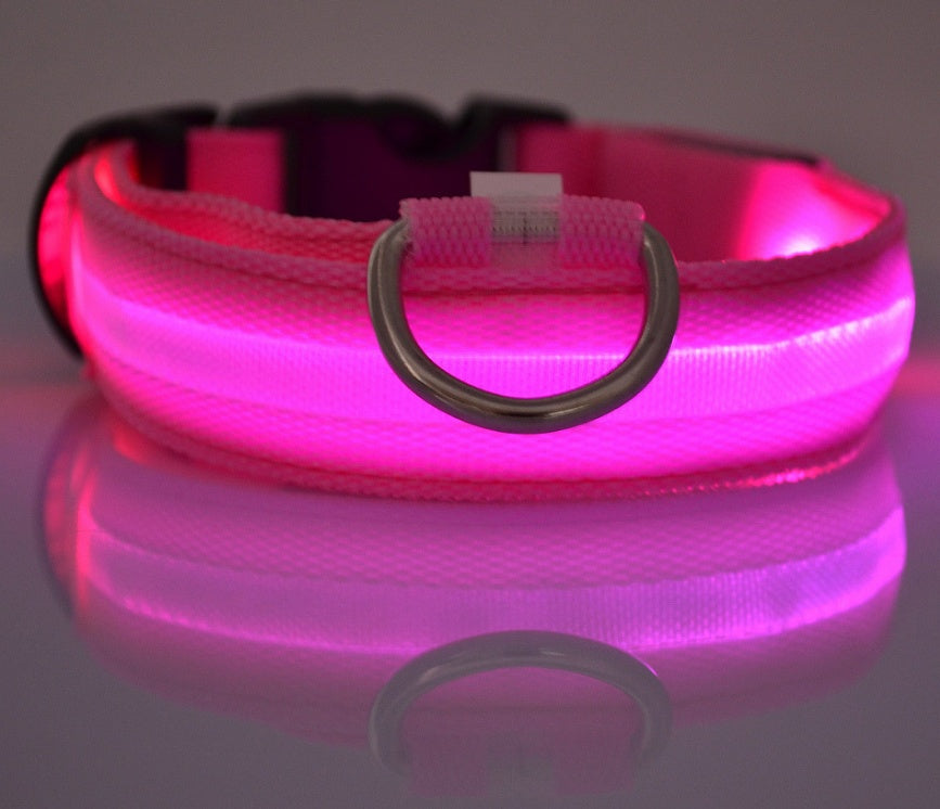 Pet Glow Collar with Leash