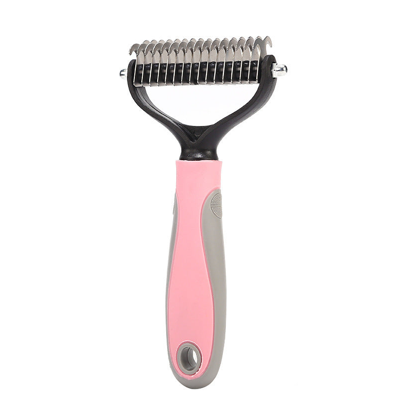 Double-Sided Pet Grooming Brush