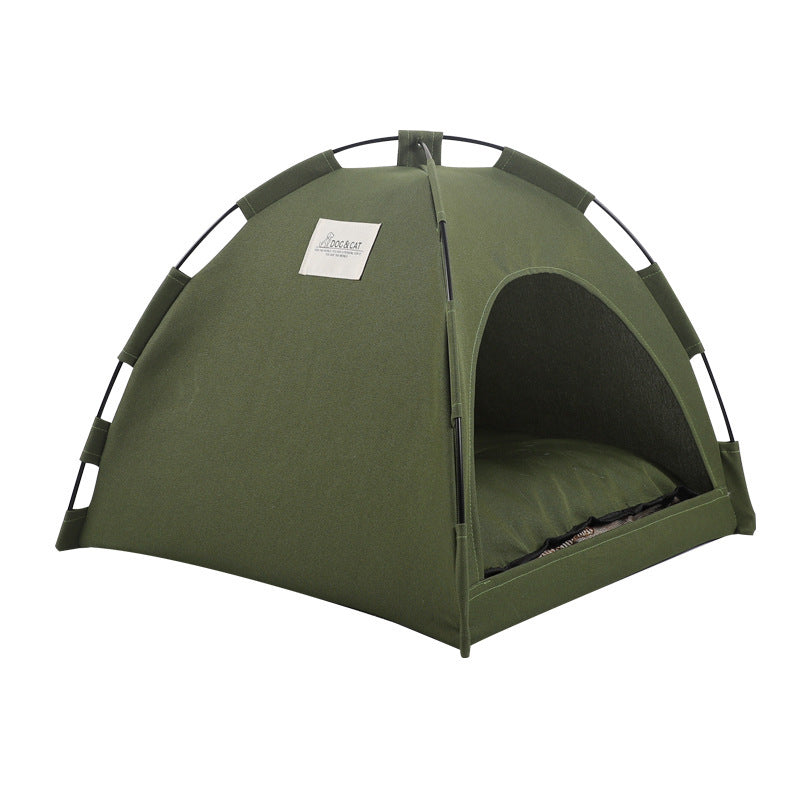 Cozy Pet Tent with Cooling Pad